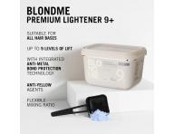 Zosvet�uj�ci p�der Schwarzkopf Professional Blond Premium Lightener 9+ - 450 g