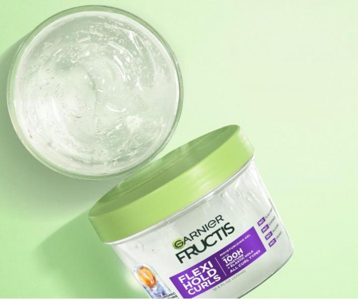 Hydrata�n� g�l pre vlnit� a ku�erav� vlasy Garnier Fructis Method For Curls N�3 Flexi Hold - 370 ml