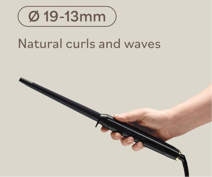 Profesion�lna k�nick� kulma na vlasy BaByliss Pro Conical Wand BAB2480E - 19-13 mm