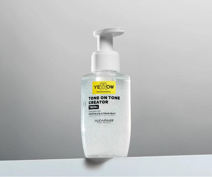 Adit�vum na farbenie t�n v t�ne Yellow Professional Tech+ Tone On Tone Creator - 100 ml