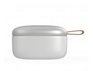 Cestovn� kefa na vlasy so zrkadielkom Laifen Air Silver - strieborn�