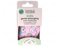 Kefa na rozesvanie vlasov Tangle Teezer Original Mini Unicorn Magic - fialov s jednorocami