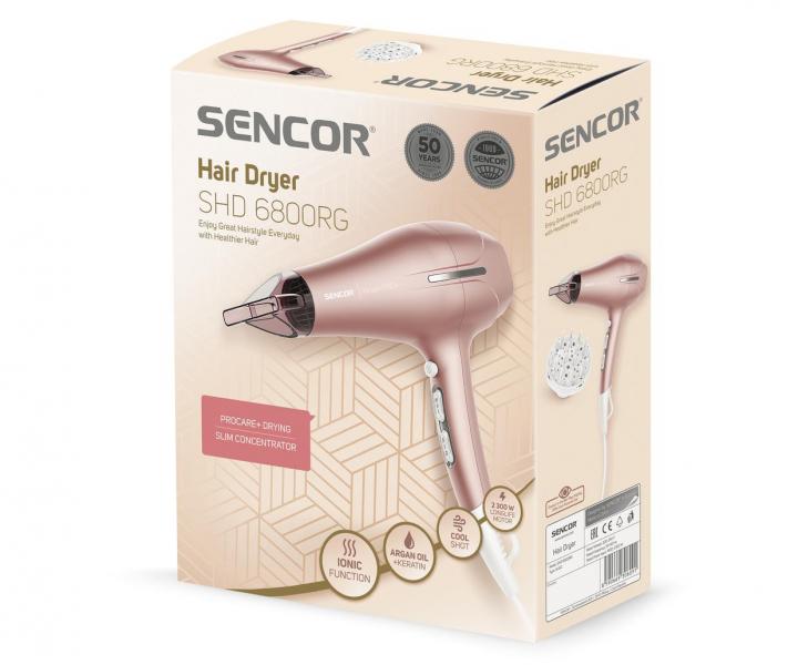 Fn na vlasy Sencor SHD 6800RG - 2300 W, staroruov