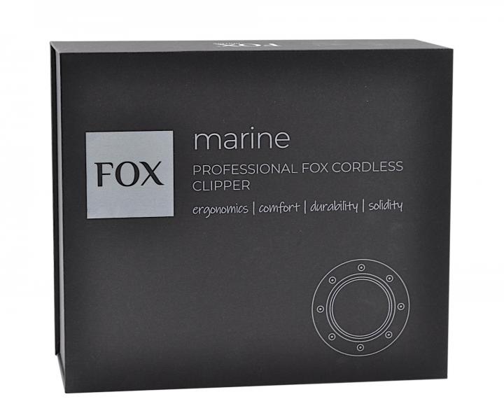 Profesionlny strojek na vlasy Fox Marine - ierny