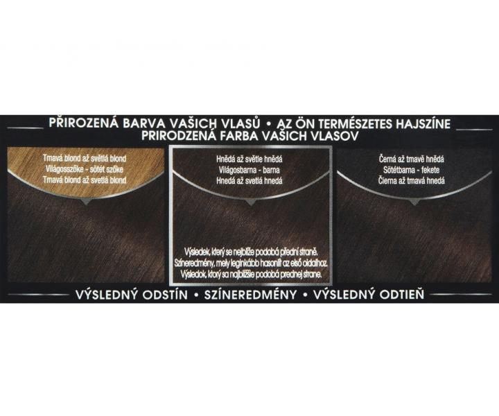 Permanentn� olejov� farba Garnier Olia 4.0 tmavo hned�