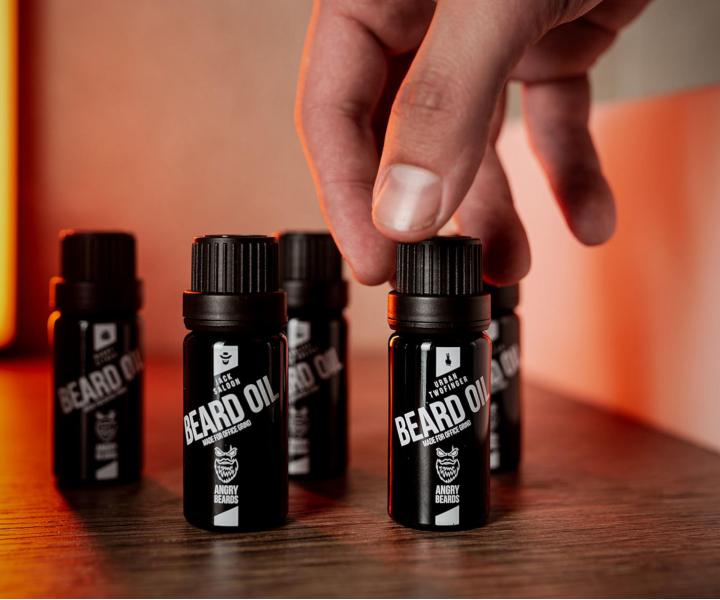 Dar�ekov� sada vy�ivuj�cich olejov na f�zy Angry Beards - 5x10 ml