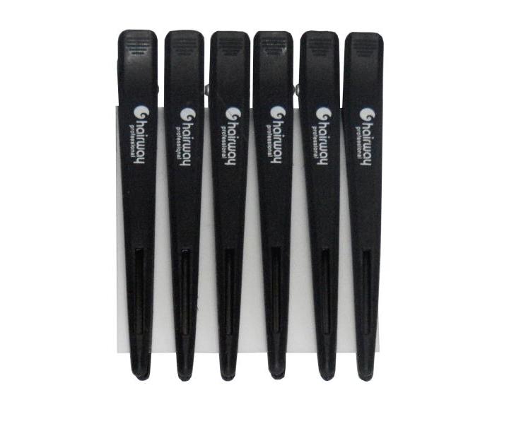 Kaderncka pltenka na strihanie Hairway 37001 - ierna + karbnov klipsy do vlasov Hairway - 12 cm, ierne - 6 ks zadarmo