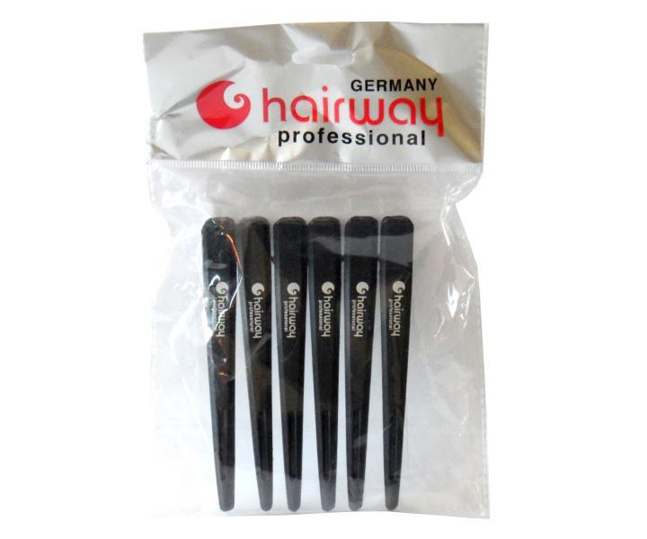 Kaderncka pltenka na strihanie Hairway 37001 - ierna + karbnov klipsy do vlasov Hairway - 12 cm, ierne - 6 ks zadarmo