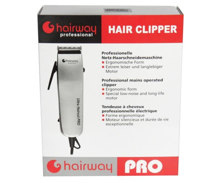 Profesionlny strojek Hairway Ultra Haircut Pro, strieborny