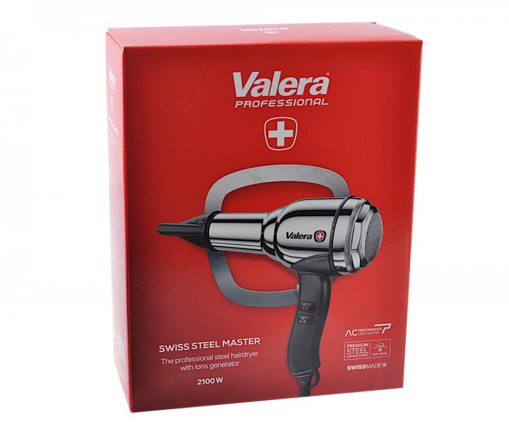 Profesionlny fn na vlasy Valera Swiss Steel Master - 2100 W, strieborny