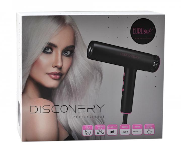 Profesionlny tich sui na vlasy Eurostil Professional Discovery - 1900 W, ierny