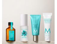 Cestovn� sada pre starostlivos� o telo a vlasy Moroccanoil Greetings From The Body Collection + kr�m na ruky a ta�ti�ka zadarmo