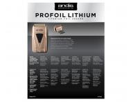Profesionlny planetov holiaci strojek Andis ProFoil Lithium TS-1 17225