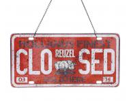 Plechov cedua na dvere otvoren/zatvoren Reuzel (bonus)