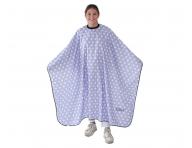 Kaderncka pltenka na strihanie Eurostil Professional - fialov s bodkami - kovov hik