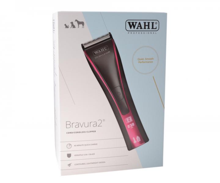 Profesion�lny stroj�ek na zvieraciu srs� Wahl Professional Bravura 2 Cordless 3028121 - �ierny