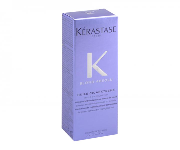 Vy�ivuj�ci olej pre posilnenie blond vlasov K�rastase Blond Absolu Huile Cicaextreme - 30 ml