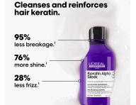 Rad pre uhladenie krepat�ch vlasov Lor�al Professionnel Serie Expert Keratin Alpha Sleek