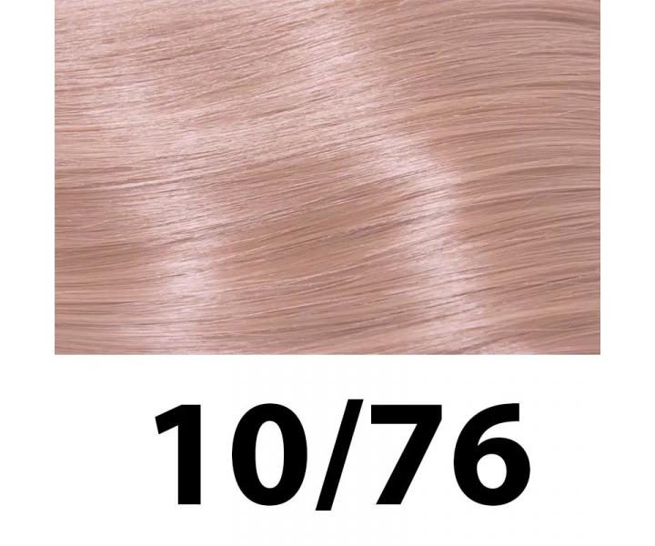 Preliv na vlasy Subrina Professional Demi Permanent 60 ml - 10/76 - najsvetlejia blond hnedofialov