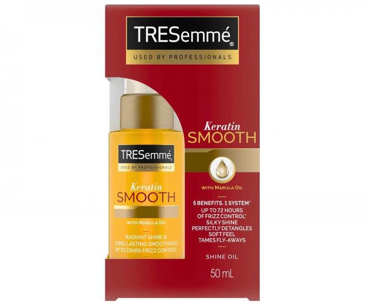 Olej pre hladk� a leskl� vlasy Tresemm� Kerat�n Smooth Shine Oil - 50 ml