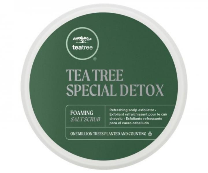 Peniv peeling na pokoku hlavy Paul Mitchell Tea Tree Special Detox - 184 g