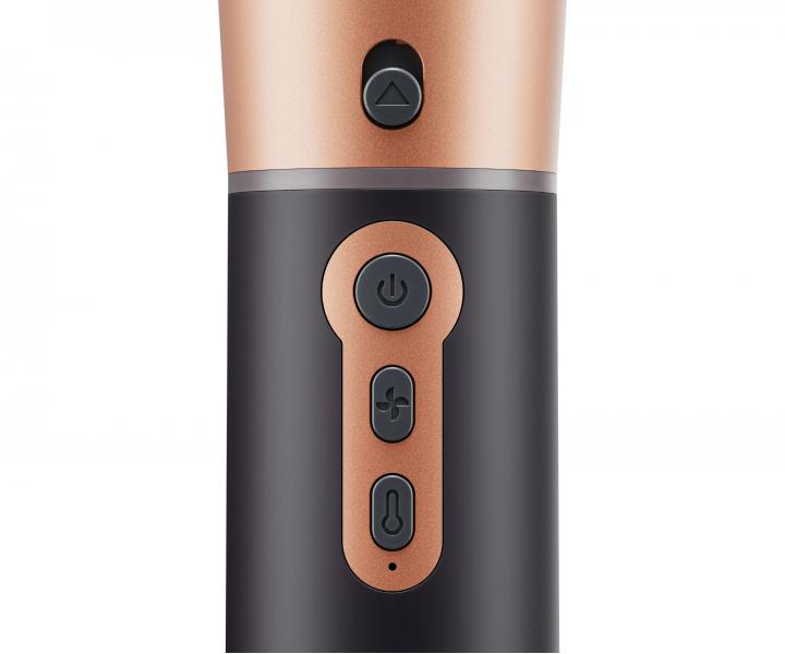 Multifunk�n� stylingov� kulmof�n so �iestimi nadstavcami Princess Airstyler Plus 529215  - 1000 W, �ierny