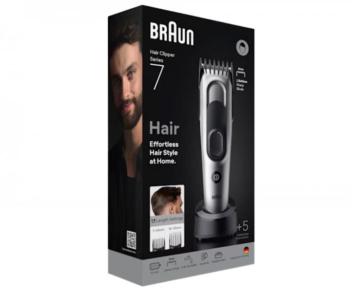 Zastrihva vlasov Braun Hair Clipper Series 7 HC7590 - ed