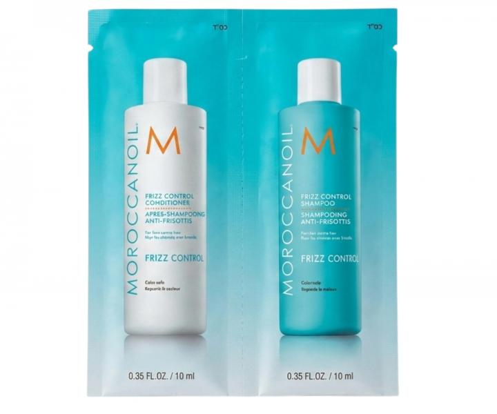 Olejov� starostlivos� Moroccanoil Treatment + �amp�n a kondicion�r Moroccanoil Frizz Control 2x10 ml zadarmo