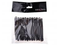 Klipsy do vlasov Original Best Buy - 10 cm, ierne, 12 ks