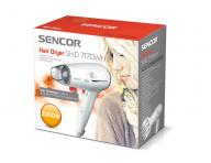 Cestovn fn na vlasy Sencor SHD 7170WH - biely, 2000 W - pokoden krabica