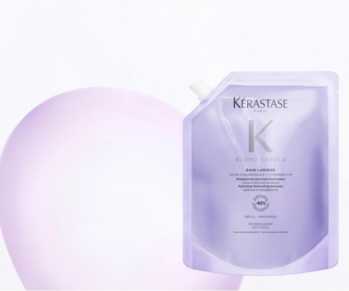 Rozjas�uj�ci �amp�n pre blond vlasy K�rastase Blond Absolu Bain Lumi�re - 250 ml + n�hradn� n�pl� 500 ml
