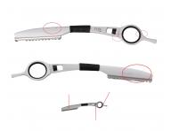 Sada kadern�ckych no�n�c Fox Color White 5,5" + britva - biela - II. akos�, vada laku na britve