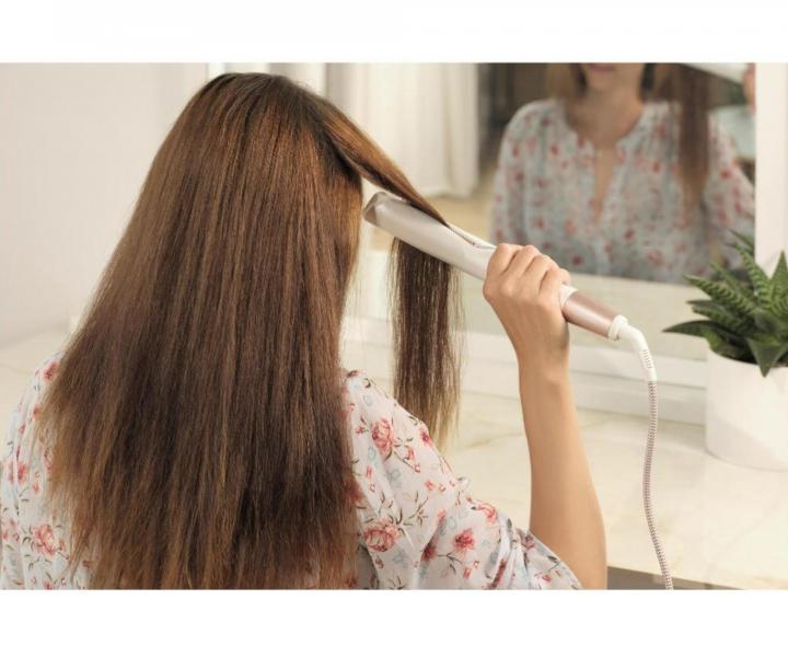 ehlika a kulma na vlasy 2v1 Sencor SHI 4601GD - perleov biela/ruov