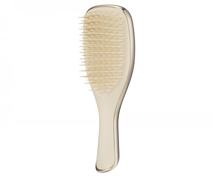 Cestovn� kefa na roz�es�vanie vlasov Tangle Teezer Ultimate Detangler Mini Chrome Champagne Gold - metalick� zlat�
