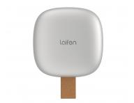 Cestovn� kefa na vlasy so zrkadielkom Laifen Air Silver - strieborn�