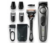 P�nsky zastrih�va� vlasov a f�zov Braun BeardTrimmer 7 BT7320 + zadarmo holiaci stroj�ek Gillette