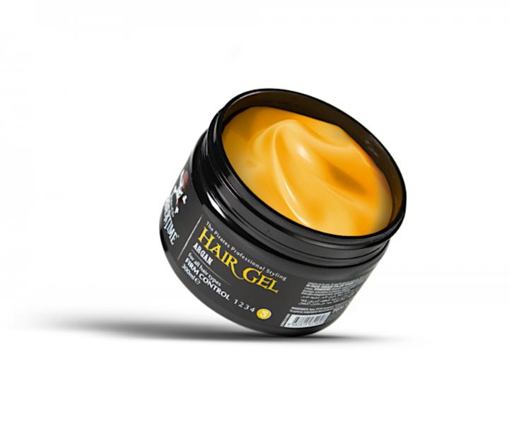 Gl na vlasy s arganovm olejom s maximlnou fixciou Barbertime Hair Gel Argan - 300 ml