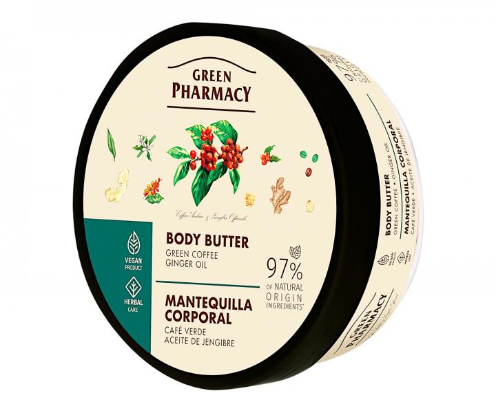 Telov maslo so zelenou kvou a zzvorovm olejom Green Pharmacy Body Butter - 200 ml