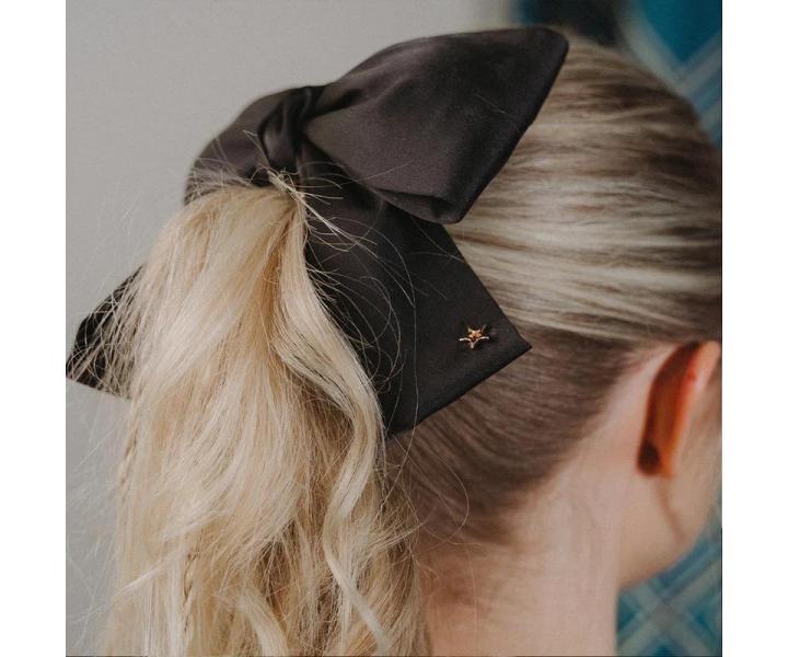 Ozdobn� �pir�lov� sponka do vlasov s ma��ou Invisibobble Waver Plus Bow Please