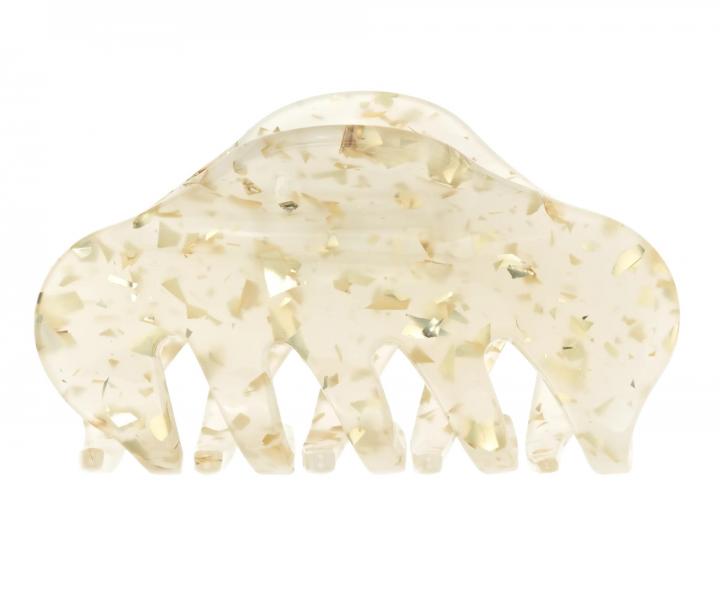 Sada tipce do vlasov a pirlovch gumiiek Invisibobble Aprs-Ski Golden Glamour