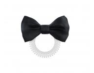 �pir�lov� gumi�ka s ma��ou Invisibobble Bowtique True Black - �ierna