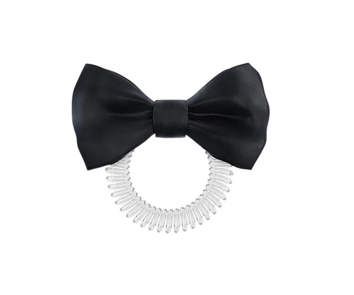�pir�lov� gumi�ka s ma��ou Invisibobble Bowtique True Black - �ierna