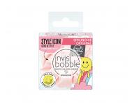 Ozdobn pirlov gumika Invisibobble Sprunchie Paint no Mountain High - svetlo ruov