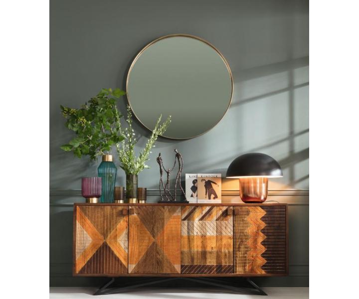 Kadern�cke zrkadlo Kare Curve Round - meden�