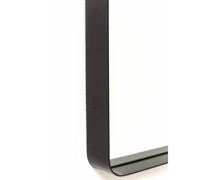 Kadern�cke zrkadlo Kare Frame Silver - �ierne, 200 x 80 cm