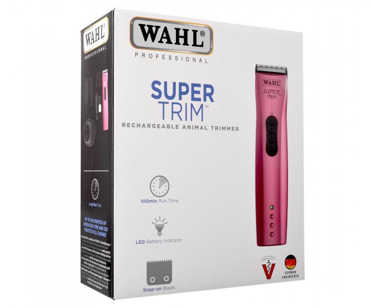 Kont�rovacie stroj�ek na srs� Wahl Super Trim Pink 1592-0480