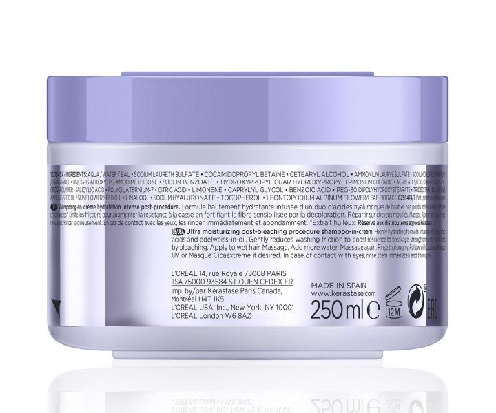 Krmov ampn pre zosvetlen blond vlasy Krastase Blond Absolu Bain Cicaextreme - 250 ml