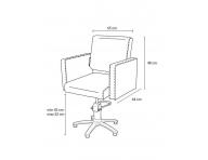 Kaderncke kreslo Original Best Buy Somme - ierne - II. akos - pretlaen opierka