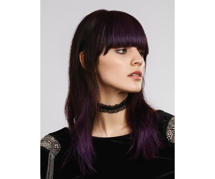 Jednodov make-up na vlasy Loral Colorful Hair Flash - 60 ml, Purple Reign - fialov