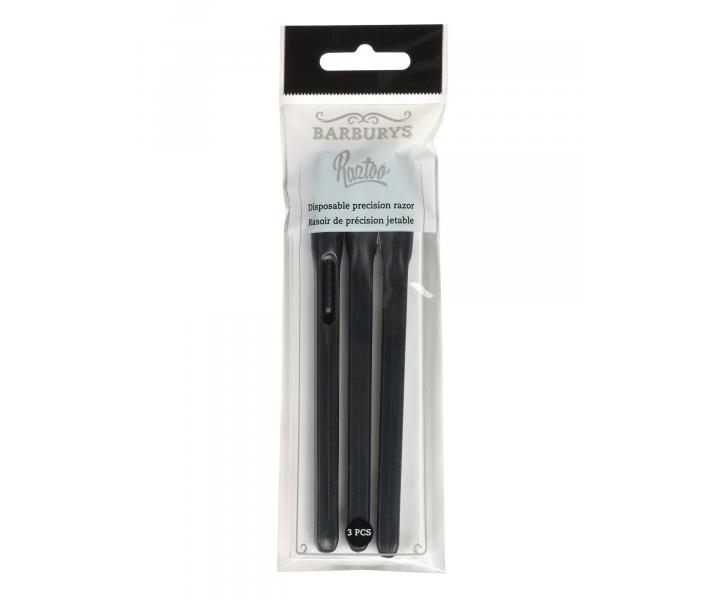 Jednorazov holiaci pero pre pravu detailov Sibel Barburys - 3 ks